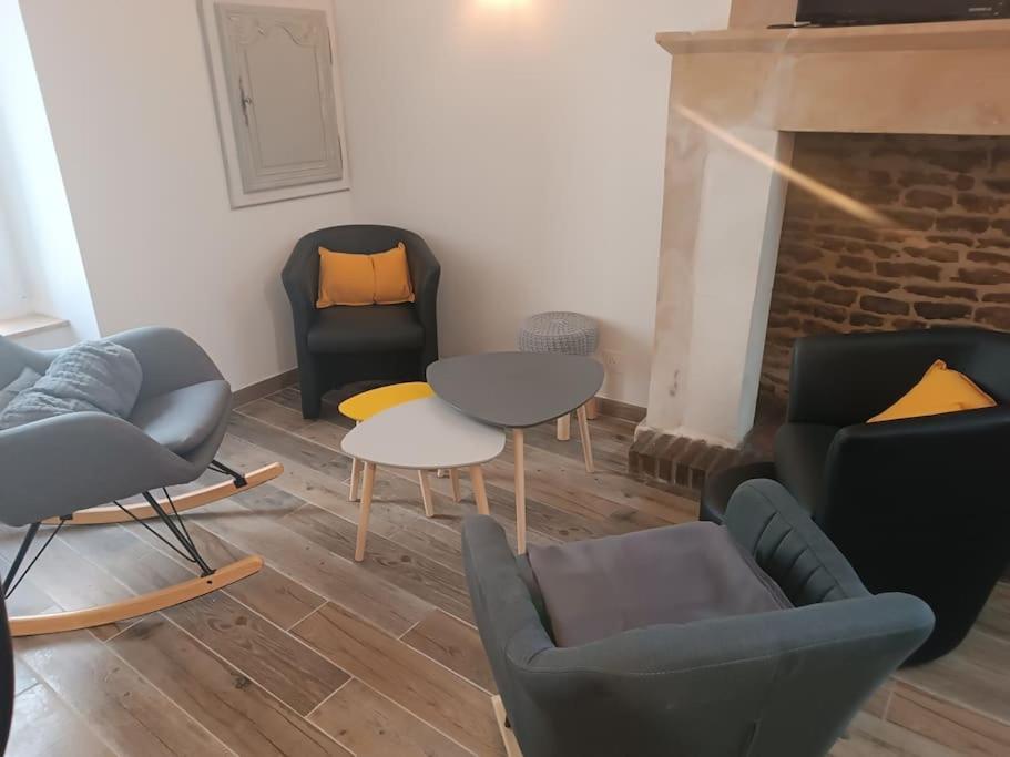 Villa Les Deux Pieds Sous La Couette Saint-Aubin-Sur-Mer  Exterior foto